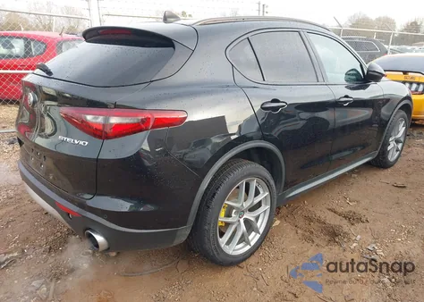 2018 Alfa Romeo Stelvio Sport Awd from USA, damaged, VIN ZASFAKPN8J7C28297